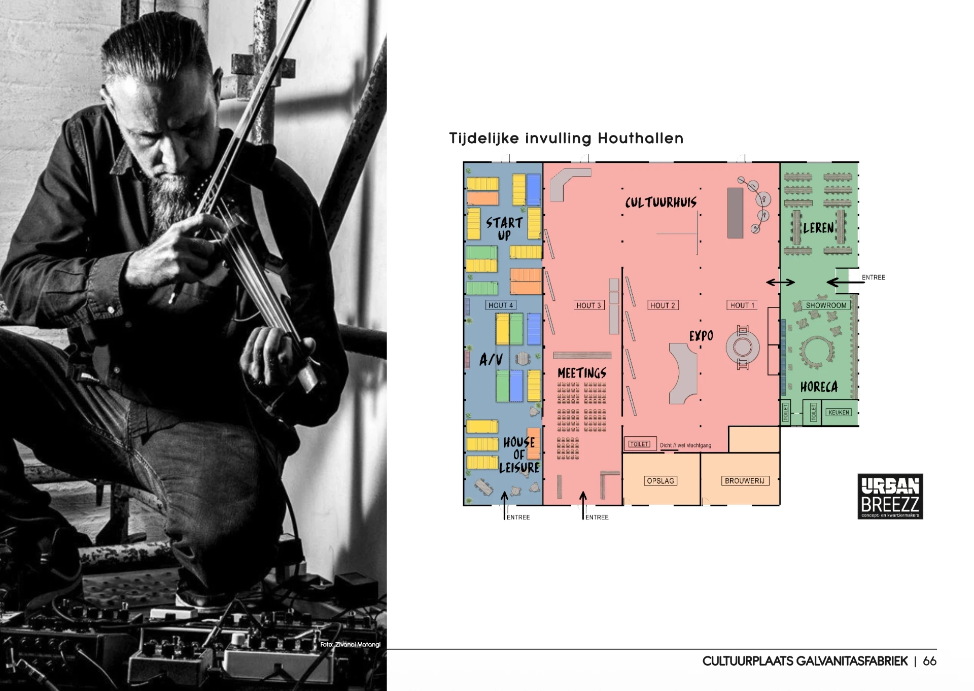 Conceptuele programmatische verkenning voor cultuur, leren, horeca en ontmoeting in de hallen van de Galvanitasfabriek